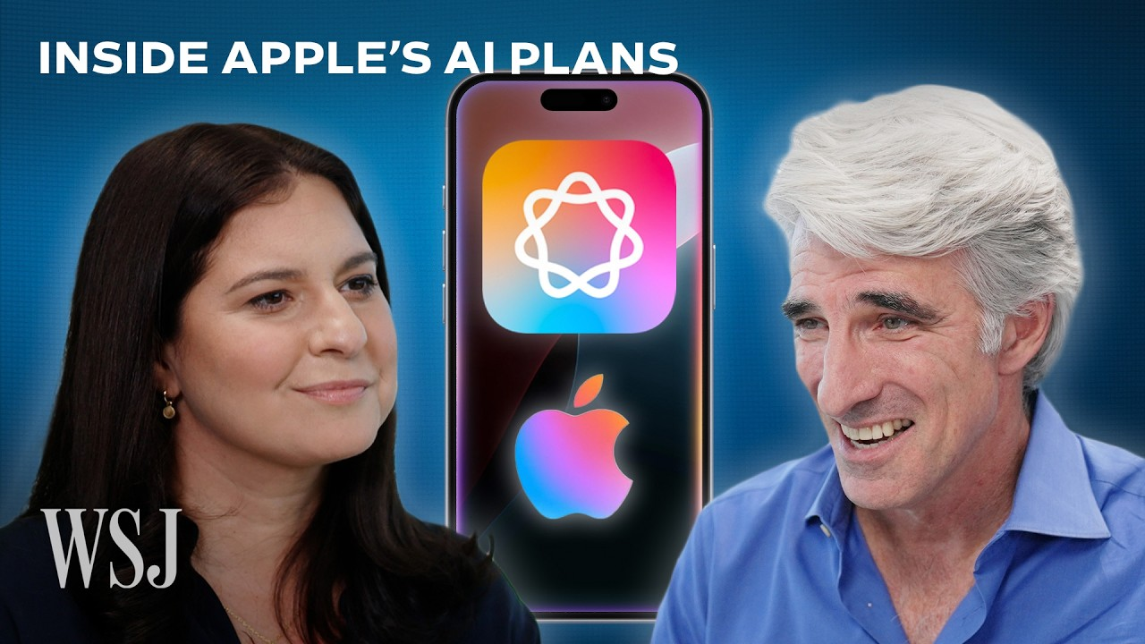 ENSPIRING.ai: Apples Craig Federighi Explains Apple Intelligence Delays, Siris Future and More - WSJ