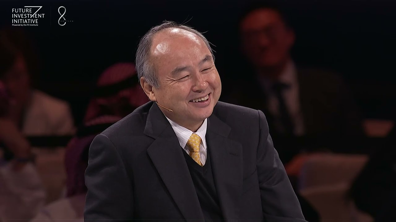 ENSPIRING.ai: CNN's Richard Quest Speaks with Masayoshi Son about Artificial General Intelligence at #fII8 #AI