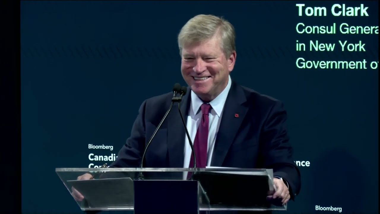 ENSPIRING.ai: Canadas New York Consul General Tom Clark at the Bloomberg Canadian Finance Conference 2024