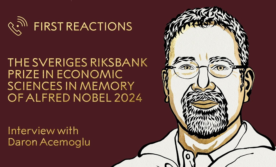 ENSPIRING.ai: First Reactions - Daron Acemoglu, prize in economic sciences 2024 - Telephone interview