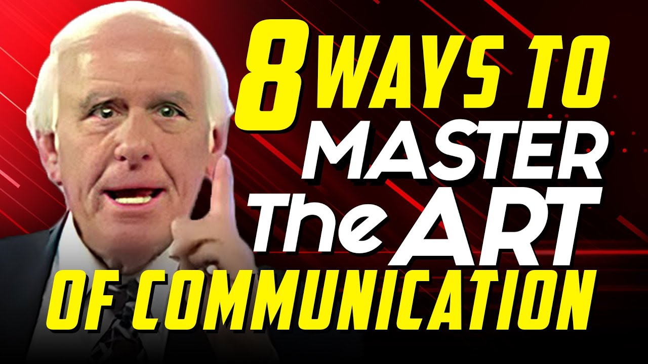 ENSPIRING.ai: Jim Rohn Explains 8 Ways to Master Communication - Motivational Speech