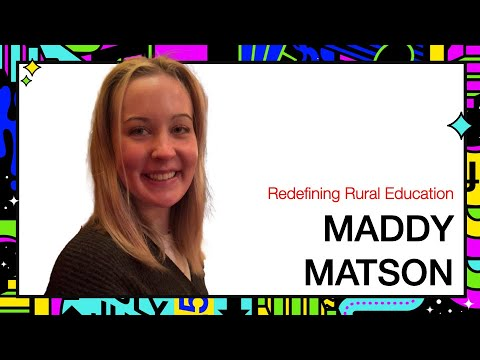 ENSPIRING.ai: Redefining rural education - Maddy Matson - TEDxFargo