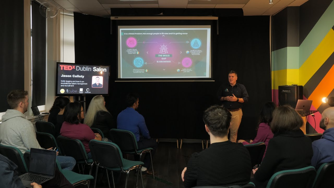 ENSPIRING.ai: Skills tagging and how it can revolutionise talent management - Jason Culloty - TEDxDublin Salon