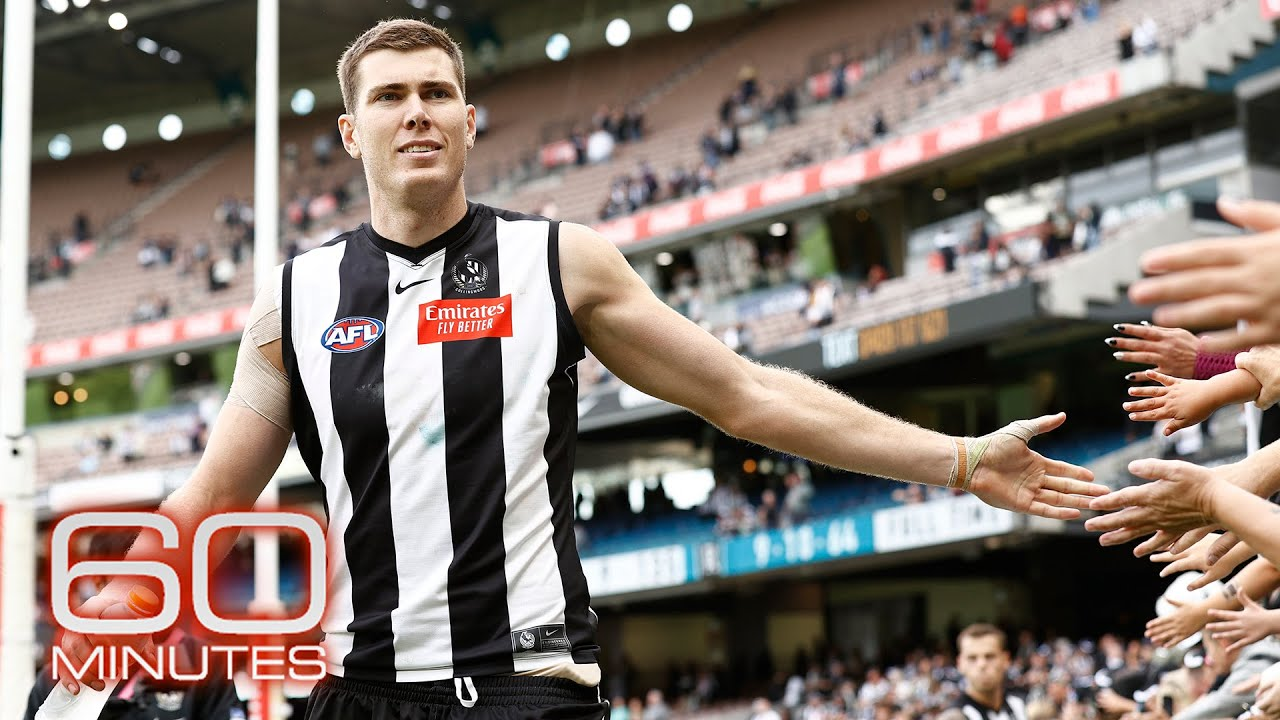 ENSPIRING.ai: Texas man Mason Cox becomes unlikely Australian rules football star - 60 Minutes