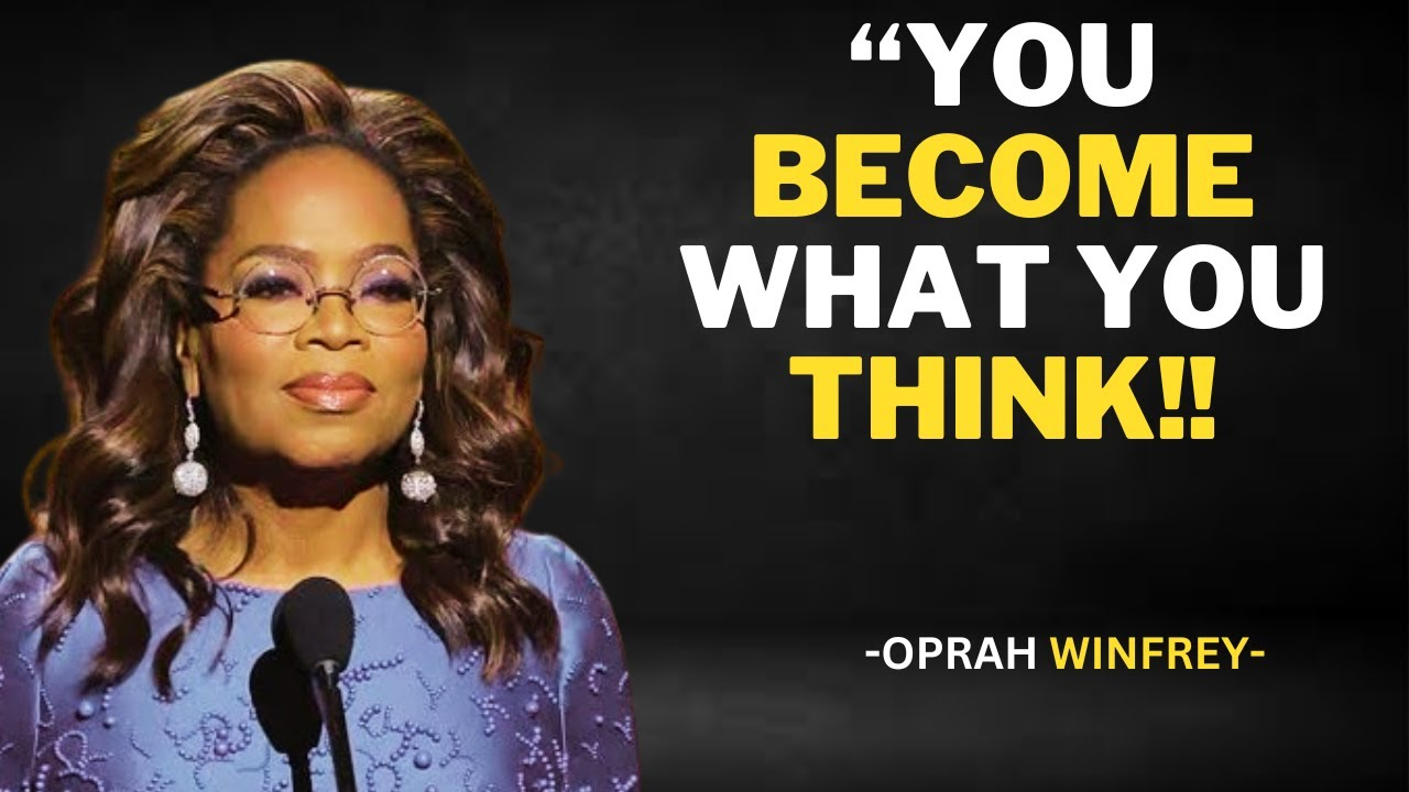 ENSPIRING.ai: You Become What You Think-Motivational Best Speech-Oprah Winfrey Speech