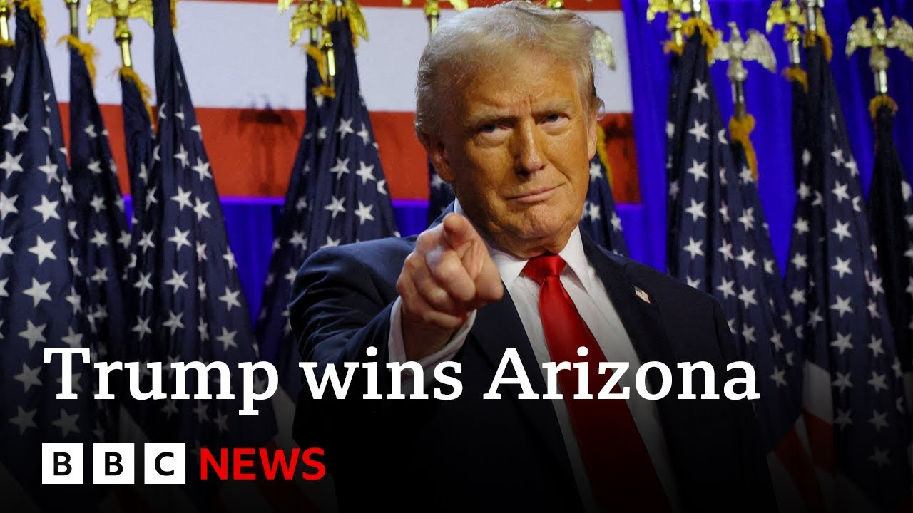 ENSPIRING.ai: Donald Trump projected to win Arizona in US presidential election - BBC News