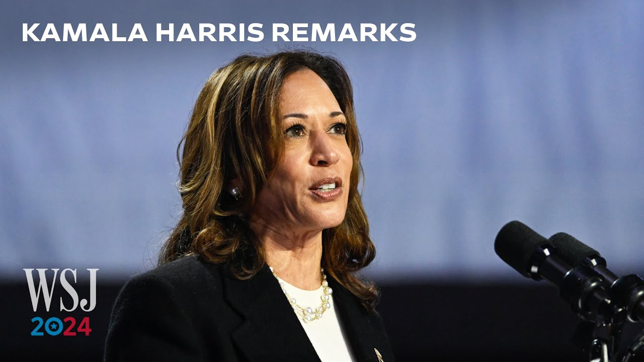 ENSPIRING.ai: Kamala Harris Concession Speech - We Must Accept the Results of Election - WSJ