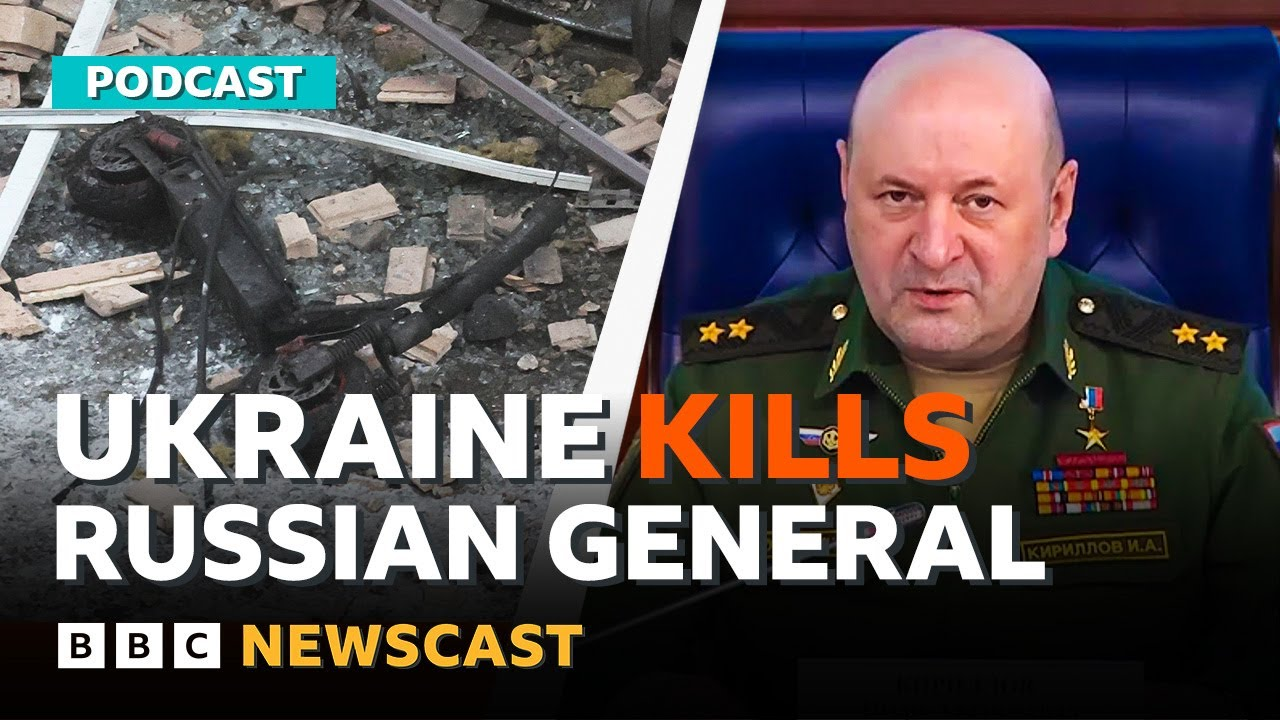 ENSPIRING.ai: Ukrainian Scooter Bomb Kills Russian General - BBC Newscast