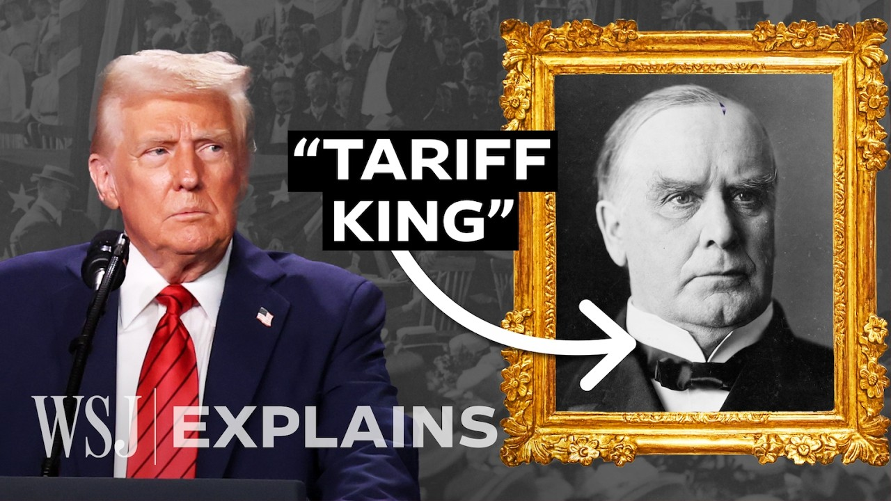 ENSPIRING.ai: Why Trumps Tariff Idol, McKinley, Abandoned His Own Tariff Policy - WSJ