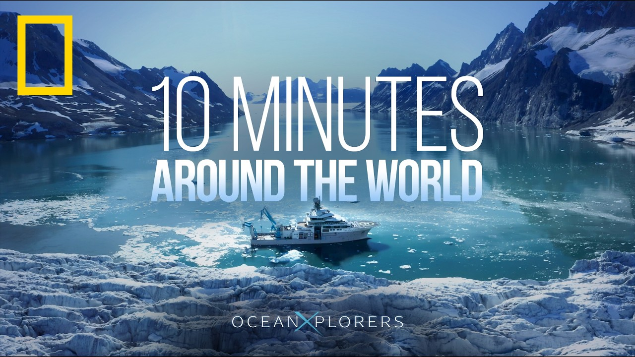 ENSPIRING.ai: Around the World in 10 Minutes - Relaxing Nature Footage - OceanXplorers