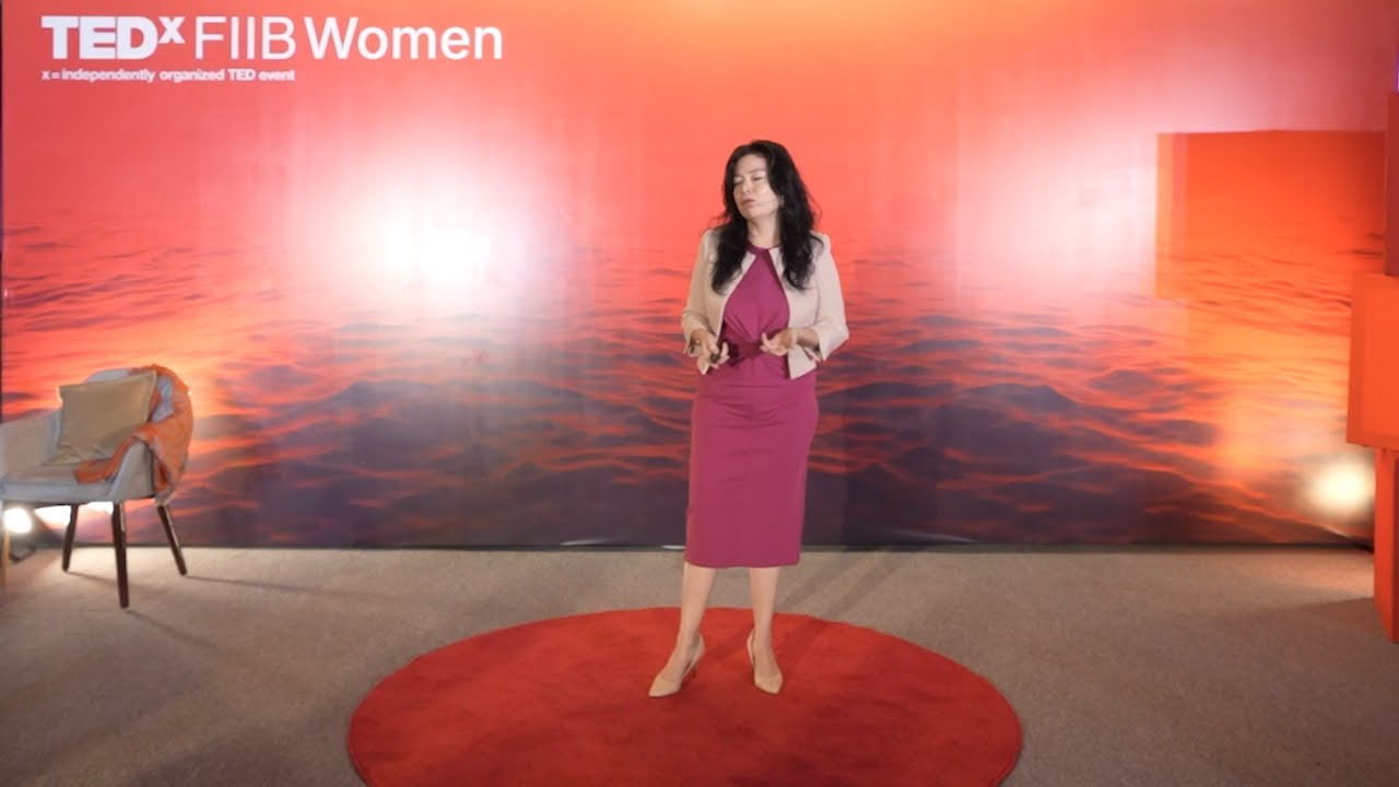 ENSPIRING.ai: Breaking free from fitting in - Dr. Maria Pressentin - TEDxFIIB Women