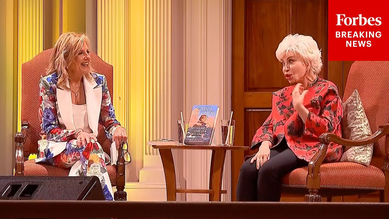 ENSPIRING.ai: FULL EVENT - Former First Lady Dr. Jill Biden And Isabel Allende Hold Conversation In Washington, DC