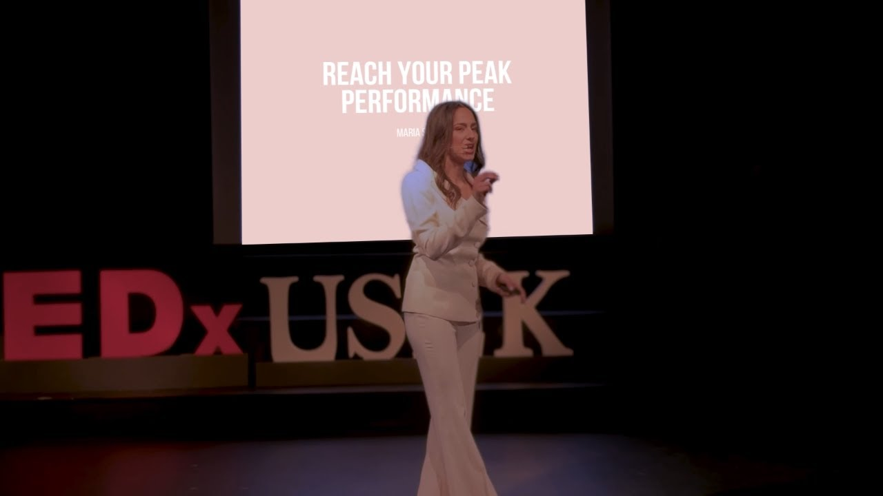 ENSPIRING.ai: How to Reach Peak Performance - Maria Saab - TEDxUSEK