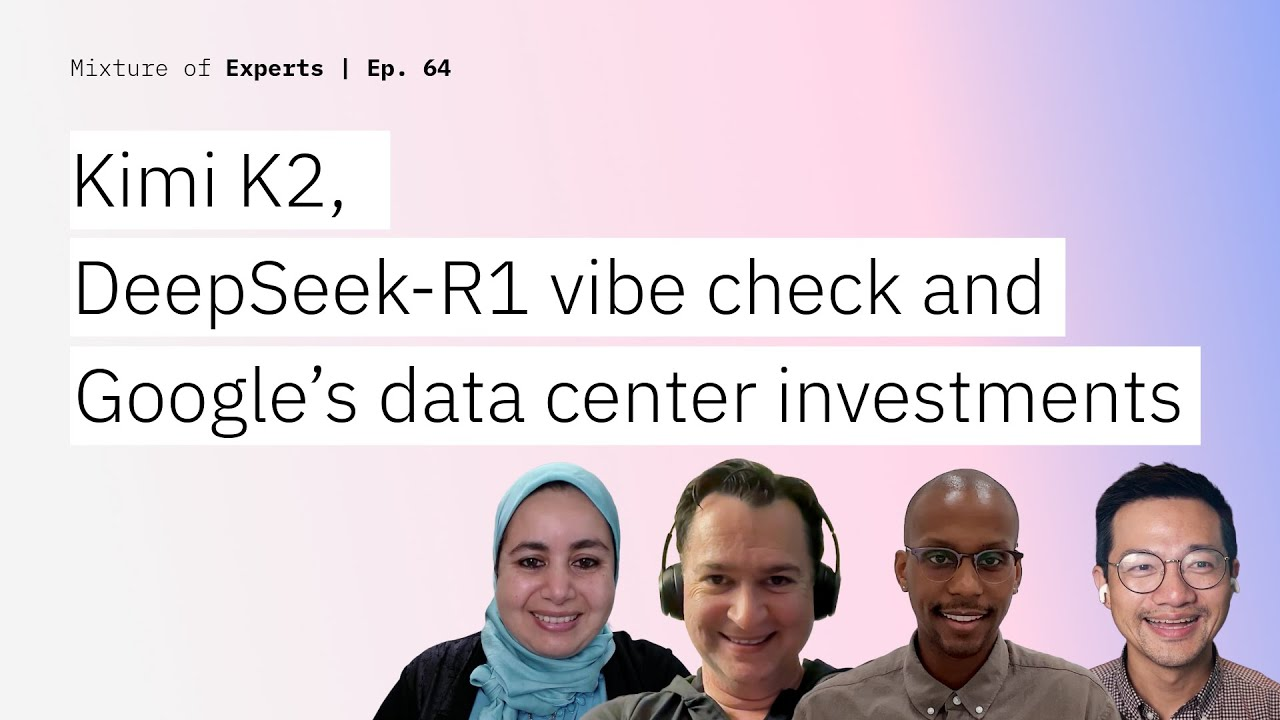 ENSPIRING.ai: Kimi K2, DeepSeek-R1 vibe check and Googles data center investments