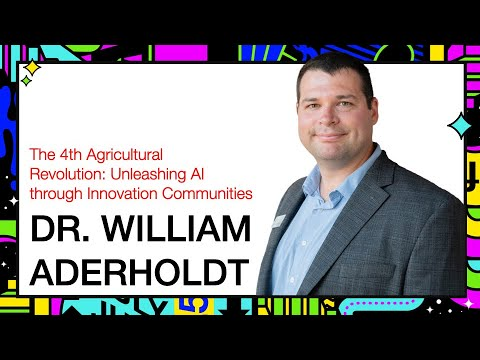 ENSPIRING.ai: AI and innovation communities in the 4th agricultural revolution - William Aderholdt - TEDxFargo