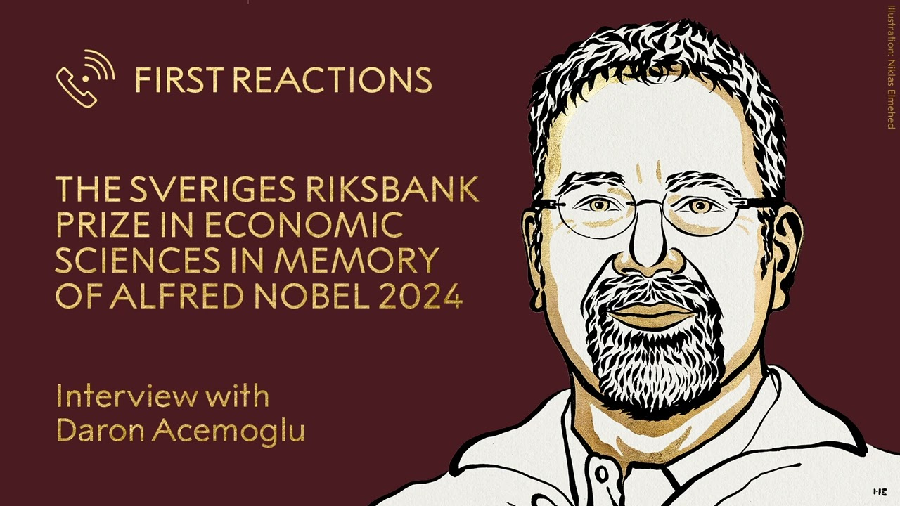 ENSPIRING.ai: First Reactions - Daron Acemoglu, prize in economic sciences 2024 - Telephone interview