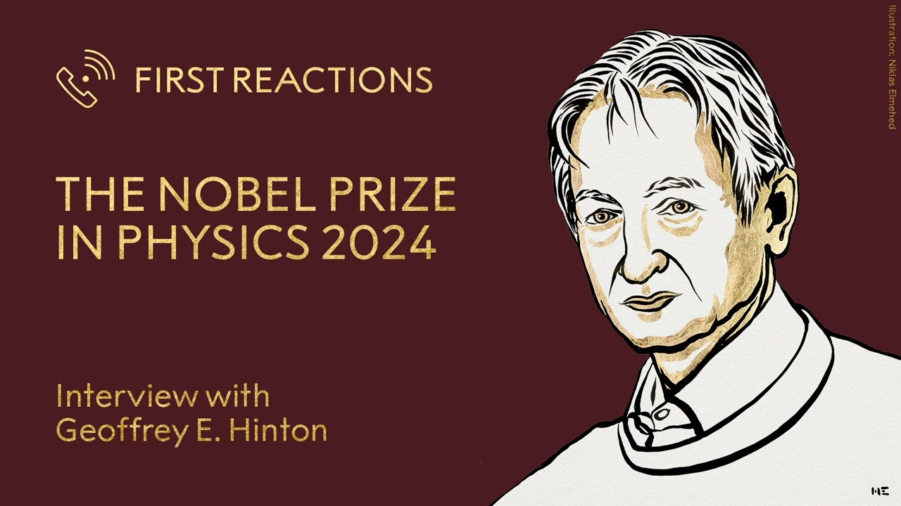 ENSPIRING.ai: First Reactions | Geoffrey Hinton, Nobel Prize in Physics 2024 | Telephone interview