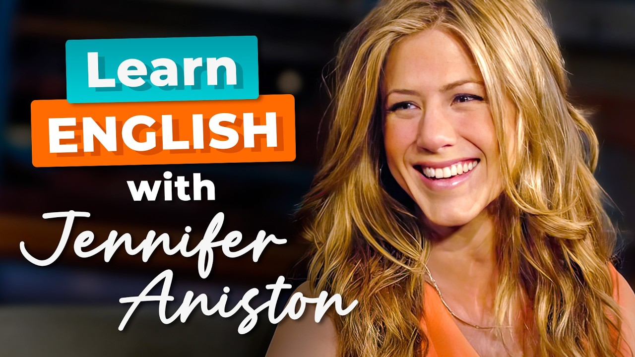 ENSPIRING.ai: Learn English with JENNIFER ANISTON  Funny Interview