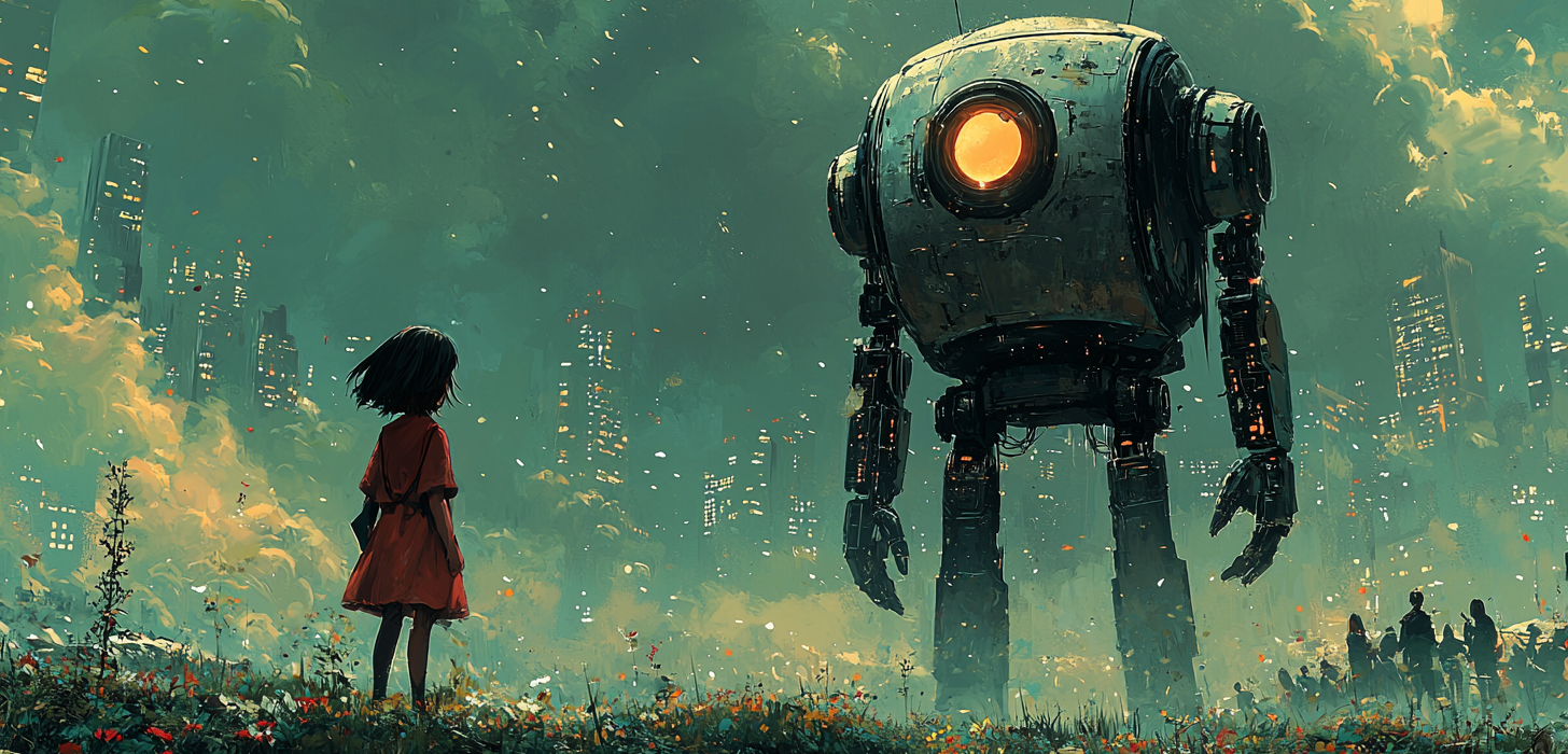 爱的旅程：小女孩与机器人的故事