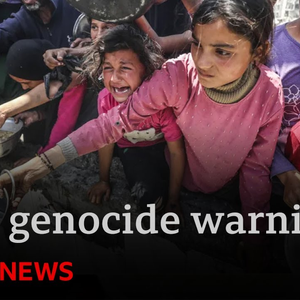 Image of: ENSPIRING.ai: UN aid chief demands action to prevent Israel committing genocide in Gaza - BBC News