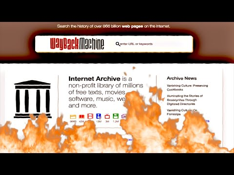 Image of: ENSPIRING.ai: The Internet Archive Situation