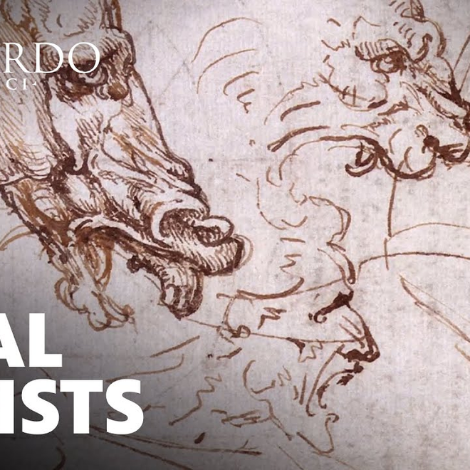 Image of: ENSPIRING.ai: The Battle of Anghiari and the Michelangelo Renaissance Rivalry - Leonardo da Vinci - PBS