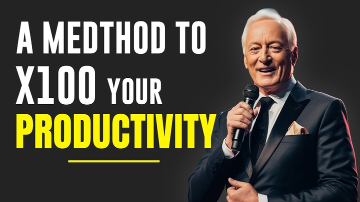 ENSPIRING.ai: A Method To x100 Your PRODUCTIVITY - Brian Tracy Motivational Speech