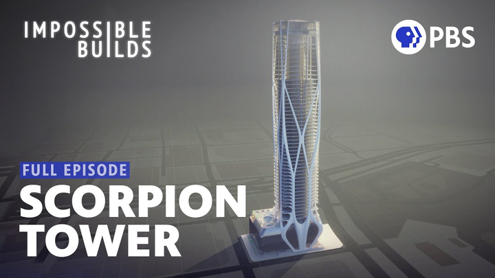 ENSPIRING.ai: Constructing The Scorpion Tower - Impossible Builds - Full Episode - PBS