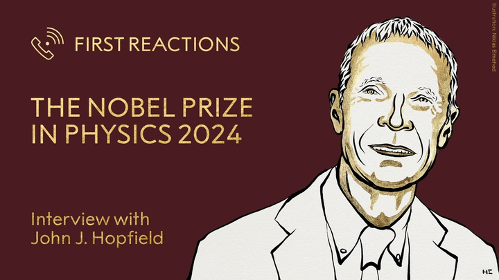 ENSPIRING.ai: First Reactions - John Hopfield, Nobel Prize in Physics 2024 - Telephone interview