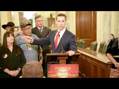 ENSPIRING.ai: Hawley Rallies With Congressional Leaders & Radiation Advocates From Across America - Pass RECA Now