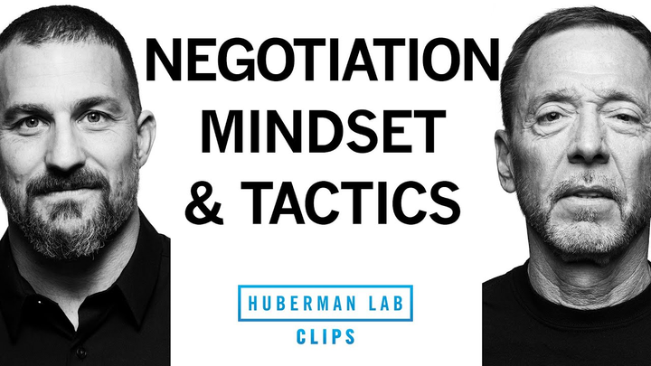 ENSPIRING.ai: Master Negotiation With These Tactics & Mindsets - Chris Voss & Dr. Andrew Huberman