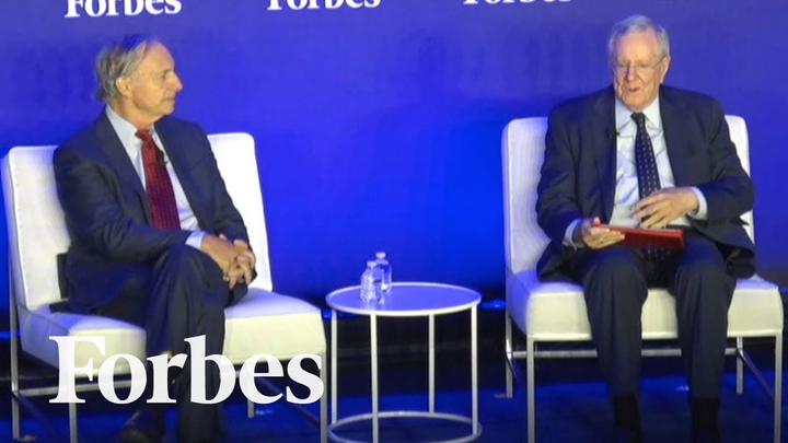 ENSPIRING.ai: Ray Dalio Talks About The Changing World Order With Steve Forbes - Forbes Iconoclast Summit