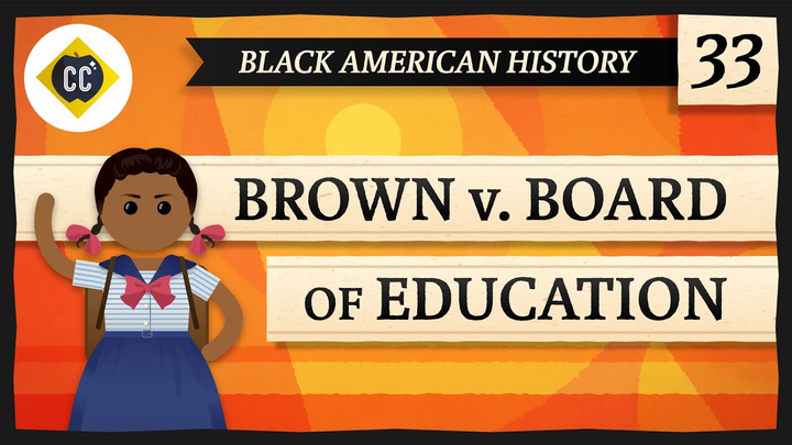 ENSPIRING.ai: School Segregation and Brown v Board - Crash Course Black American History #33