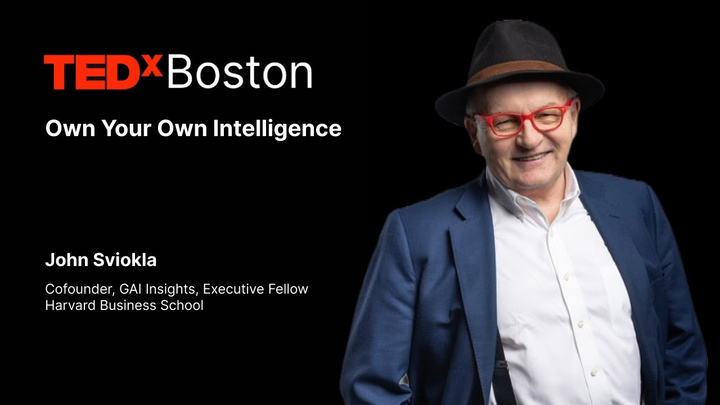 ENSPIRING.ai: Socrates at Scale - How GenAI turbocharges learning - John Sviokla - TEDxBoston